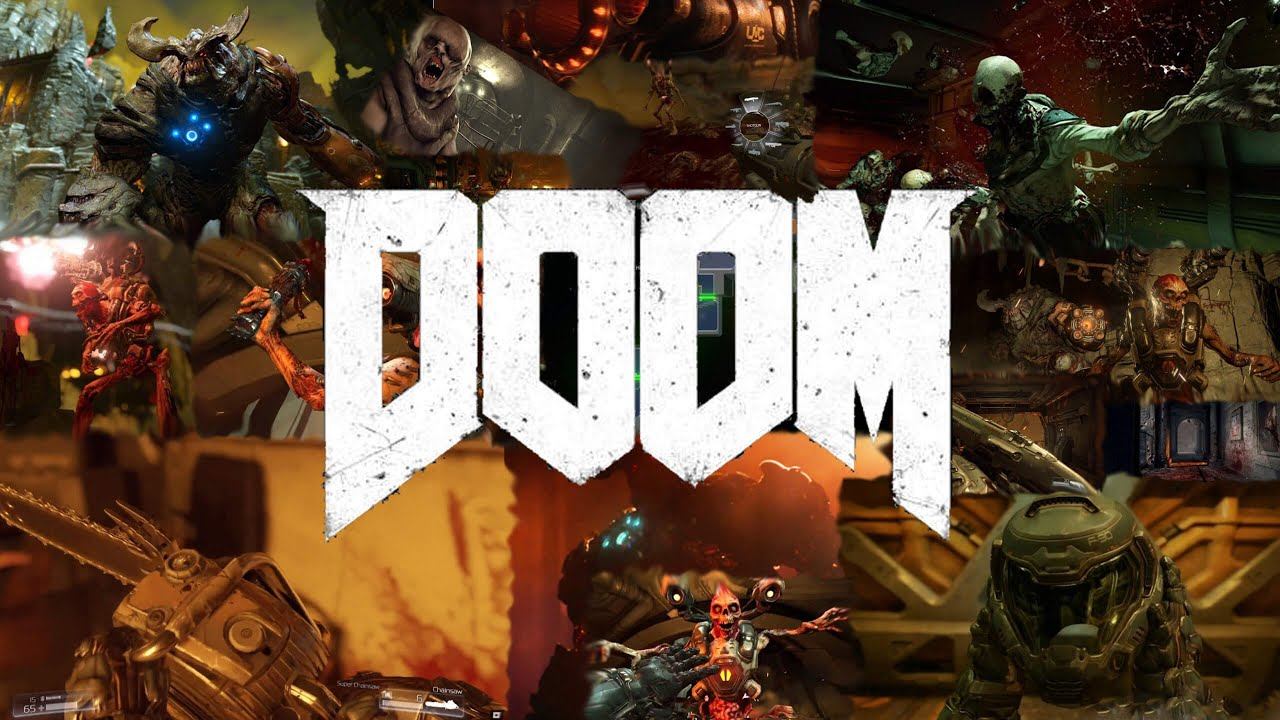 Doom (игра, 2016). Doom 2016 poster.