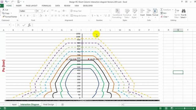 Estimate and Design RC Column by MS Excel part02 Analysis and Design смотреть онлайн