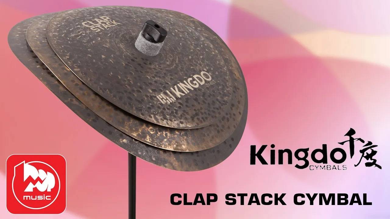 Тарелки KINGDO CLAP STACK CYMBAL ｜｜ Моднейший клэп стек!