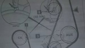 SEAT TOLEDO 1.6/1.8 1991-1997г УСТАНОВКА ЗАЖИГАНИЯ МЕТКИ ГРМ