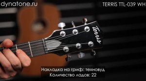 Обзор на электрогитару TERRIS TLP-039 WH