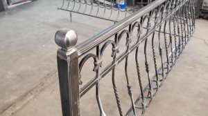 Балясины для кованых перил в сборе.