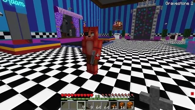 Freddy Fazbear's Halloween Decorations | Minecraft Five Nights at Freddy FNAF Roleplay