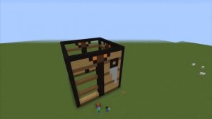 Постройка верстака в minecraft #1