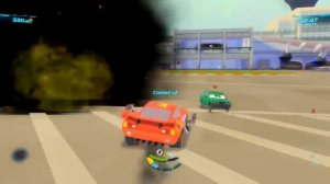 Cars 2 The Video Game Gameplay Cars Toon Lightning McQueen Airport Battle Race Walkthrough Part 9