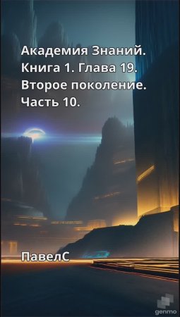 Академия Знаний. Книга 1. Глава 19. Второе поколение. Часть 10.