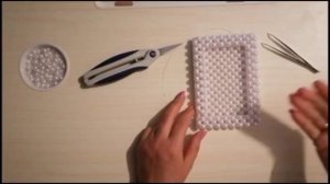 Шкатулка из бусин. МК готов.