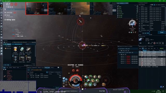 Fun day of solo PVP in Wormholes, Deimos goes brrrrrrrrr - EVE Online, Wormhole PVP смотреть онлайн