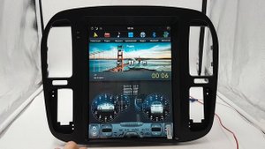 Штатная магнитола в стиле Tesla Toyota Land Cruiser 100 (1998-2002) 2/32Gb Android CF-3236N