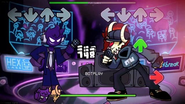 FNF Unloaded - But Every Turn A Different Character Sings It! смотреть онлайн