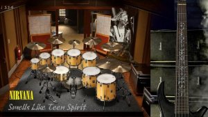 Nirvana. Smells Like Teen Spirit. Минус с вокалом, для гитар (студийный вокал)