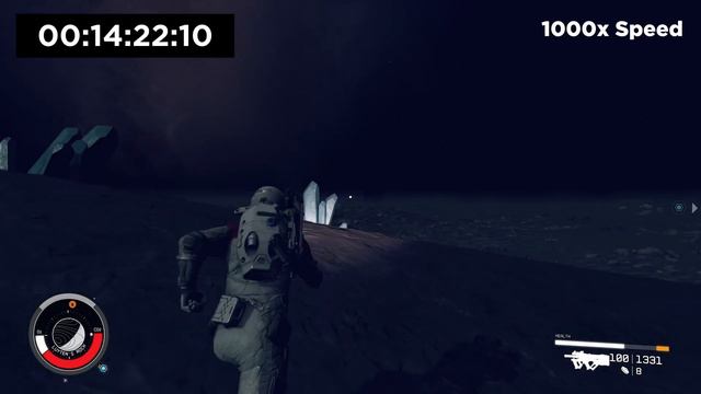 Starfield - How long does it take to run across a landing zone? смотреть онлайн