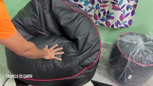 BEAN BAG Unboxing | Best Bean Bag In India 2021 | Best Bean Bag Review | Pepperfry смотреть онлайн