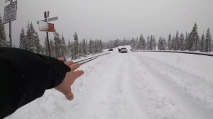 ЗАЕЗД ПО ПЕРВОМУ СНЕГУ. ПИКАПЫ БЕЗ БЛОКИРОВОК ЕДУТ!