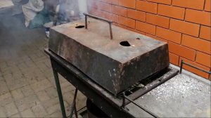 Мангал с крышкой. Версия 2024 года