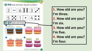 Kid's Box Starter - Unit 1 - Hello - 7 - Listen and circle.