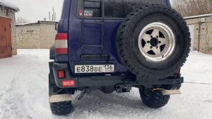 УАЗ патриот дв. Iveco на мостах Nissan patrol y61