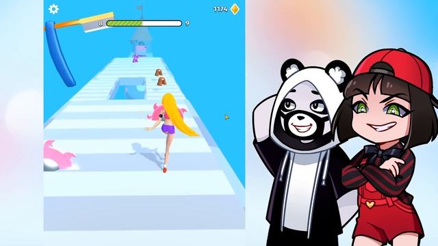 У МАШКИ НОВЫЕ ДЛИННЫЕ ВОЛОСЫ ? Эволюция длинных волос NOOB vs PRO vs HACKER in Challenge Hair Rush смотреть онлайн