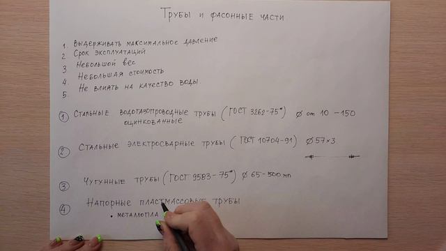 Водоснабжение и водоотведение. Лекция 4.