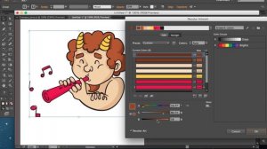 Как быстро перекрасить векторный рисунок /Замена цвета | Adobe illustrator | Дизайн уроки | Лайфхак