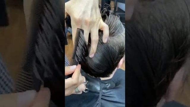 Barber Stepan Akentyev tutorial haircut. Степан Акентйев обучение стрижки.