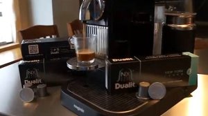 Dualit Nespresso® compatible capsules: New York LUNGO - Premium nespresso style coffee capsules