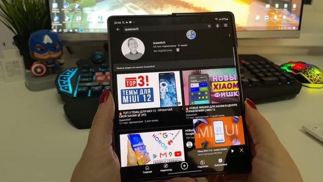 РАСПАКОВКА ОБЗОР и ОПЫТ ИСПОЛЬЗОВАНИЯ SAMSUNG GALAXY Z Fold 2 смотреть онлайн