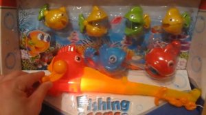 Видеообзор детская игрушка - Детская рыбалка, рыбалочка