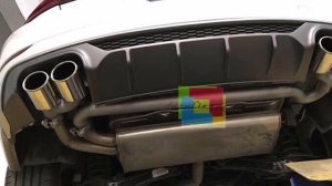 SOTTO PARAURTI AUDI A3 8V BERLINA DAL 2016+ RESTYLING DIFFUSORE S3 ABS PLASTIC INSTALLAZIONE