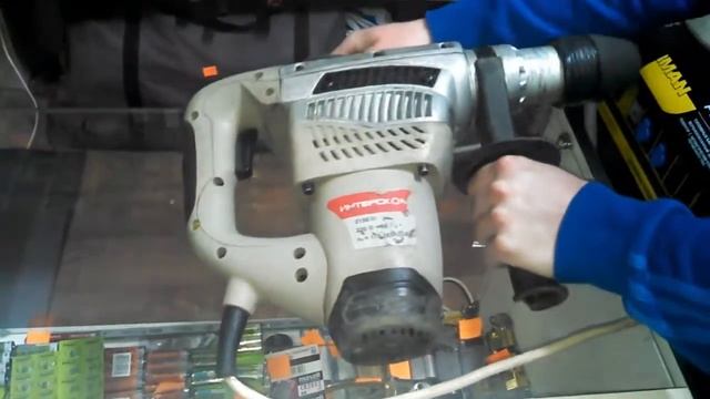 Перфоратор Интерскол П-45МЭ. Обзор инструмента смотреть онлайн