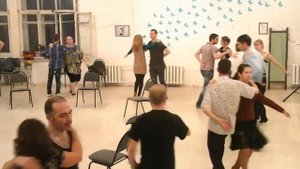Репетиция постановки 《Вальс расставания》13.04.2015