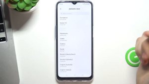 Как поменять язык Oppo A54s