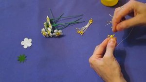 Как сделать Клубнику своими руками Мастер класс, Куст клубники, Елена Шевченко