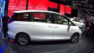 2016, 2017 Big Toyota VAN Toyota Previa Estima, New VAN for family Toyota Previa Estima 2016, 2017