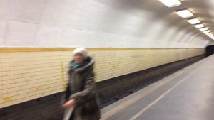 Станция метро "Рижская" у Рижского вокзала