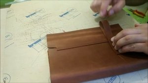 Сумка из кожи своими руками, сумка для коляски из кожи, изделия из кожи