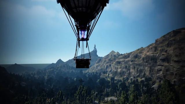 Black Desert. Flight from Calpheon to Grana.