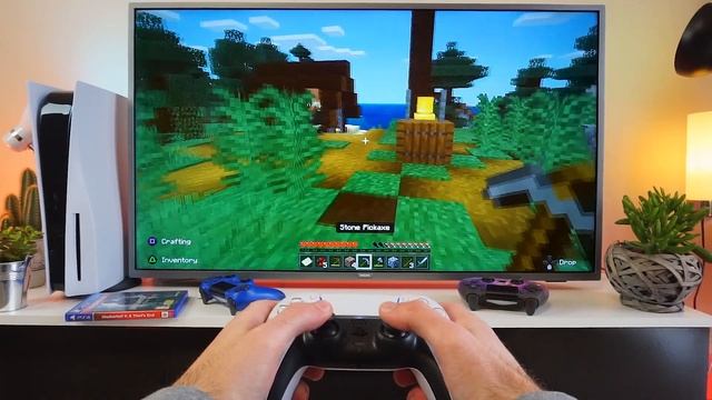 Testing Minecraft On The PS5- POV Gameplay Test |Part 1| смотреть онлайн