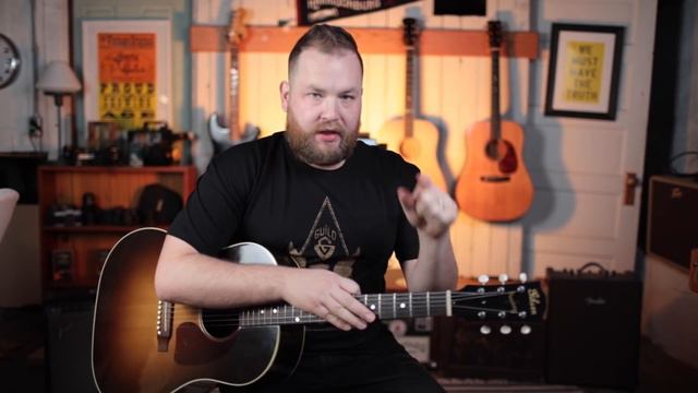 Picking up my Gibson J-45 True Vintage from the Fret Boss смотреть онлайн