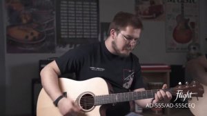 Flight AD-555 Acoustic Guitar