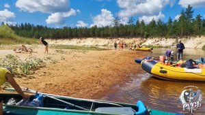 Сплав по реке Лух