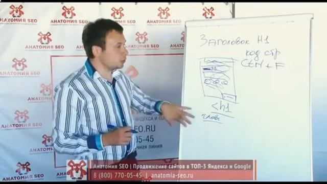 СЕО продвижение сайта. Заголовок h1. Видео 29 смотреть онлайн