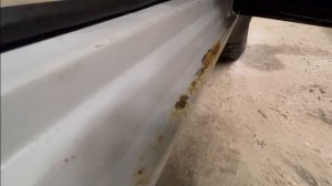 Не правильная сварка кузова Hyundai Trajet