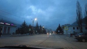 Город Тырныауз с единственным светофором, Кабардино-Балкария. Нам об этом таксист рассказал