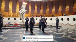 RUSSIA GUARD OF HONOR. Реакция иностранцев на смену почетного караула России.