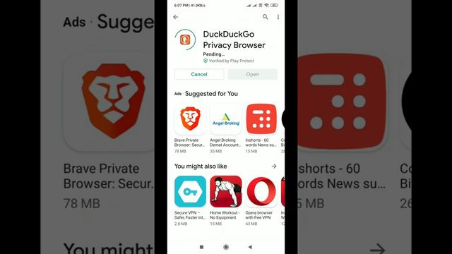 How to Download and Install DuckDuckGo Private Browser on your phone | Techno Logic | 2021