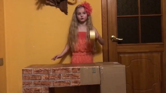 Как сделать камин из коробок своими руками! Украшаем квартиру на Новый год! смотреть онлайн