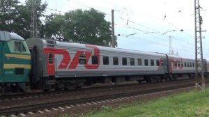 ЧС7-226 с пассажирским поездом 003Б Москва-Белгород.