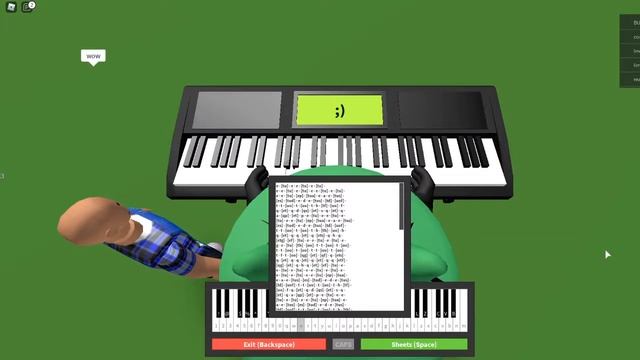 Piggy Angel - ROBLOX (VIRTUAL PIANO) смотреть онлайн