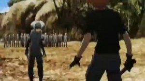 Аниме клип Скелет 'монстр"